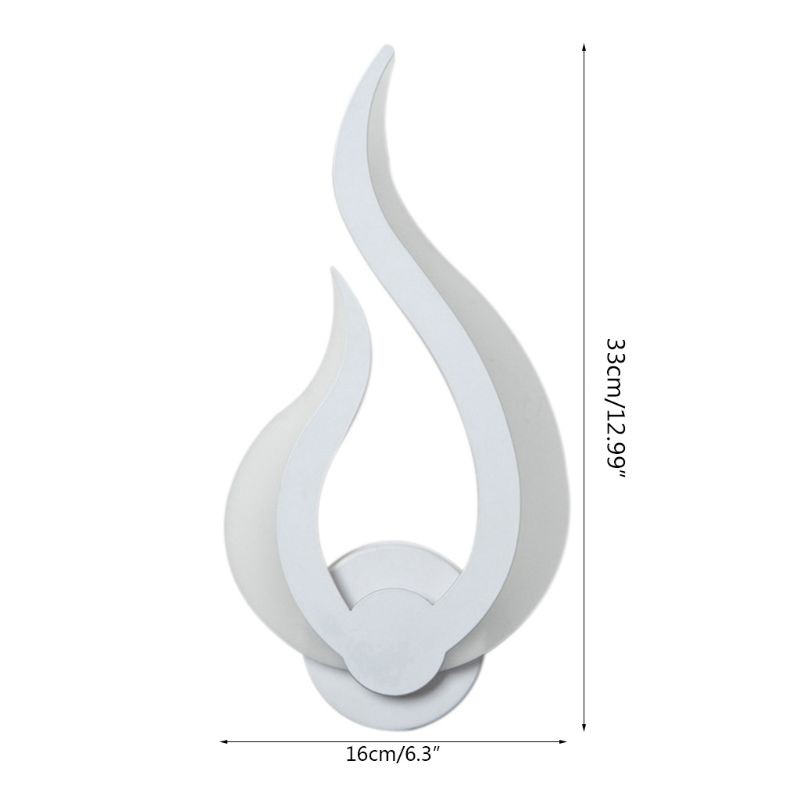 Đèn Led Treo Tường Trang Trí 10w Ac90-260V Hình Ngọn Lửa