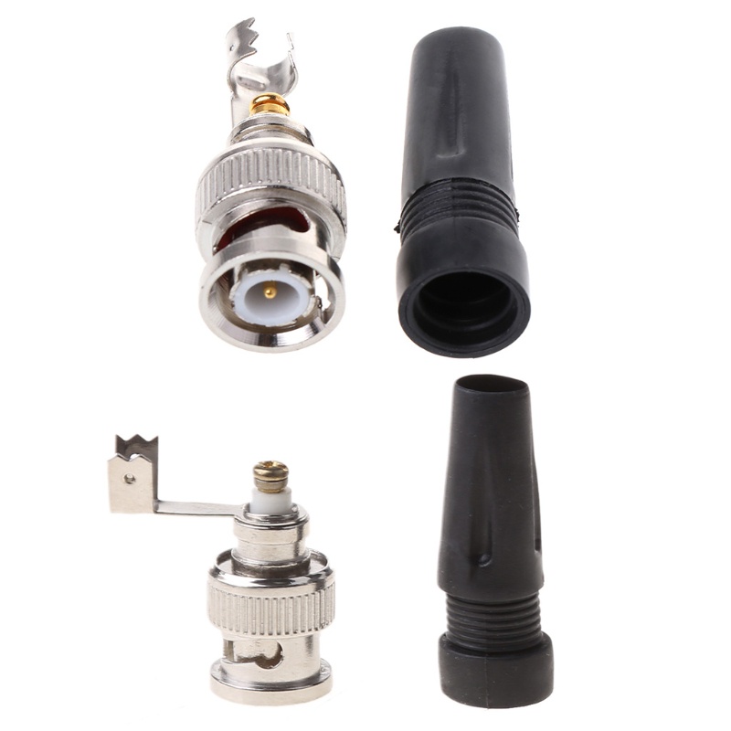 Đầu Nối BNC Male Bằng Hợp Kim Kẽm Tháo Lắp Nhanh Không Hàn Chuyên Dụng Sửa Chữ