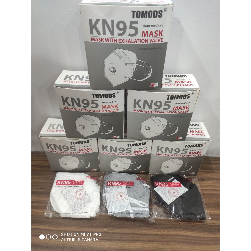 [Hộp 10 chiếc] Khẩu trang AM 05 lớp than hoạt tính đạt chuẩn KN95 lọc bụi siêu mịn PM2.5 Có van thở | BigBuy360 - bigbuy360.vn