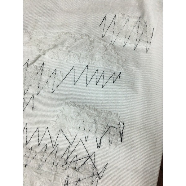 Quần jean ống rộng unisex phong cách hiphop