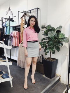 [ ẢNH THẬT + VIDEO ] SƠ MI THÔ LỤA CÔNG SỞ SIÊU XINH