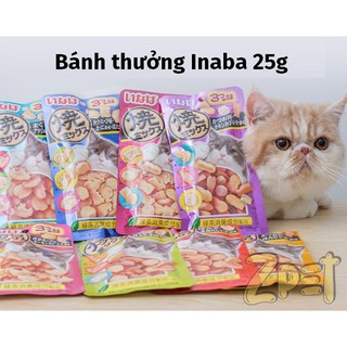 Bánh thưởng cho mèo Inaba 25g