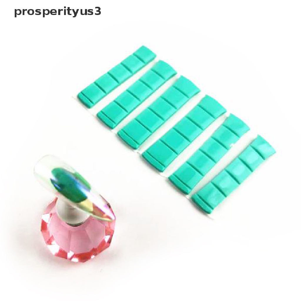 [prosperityus3] 30pcs Fixing Clay Stick Removable Glue Clay Mud For Nails Tips Holder Reusable [new]