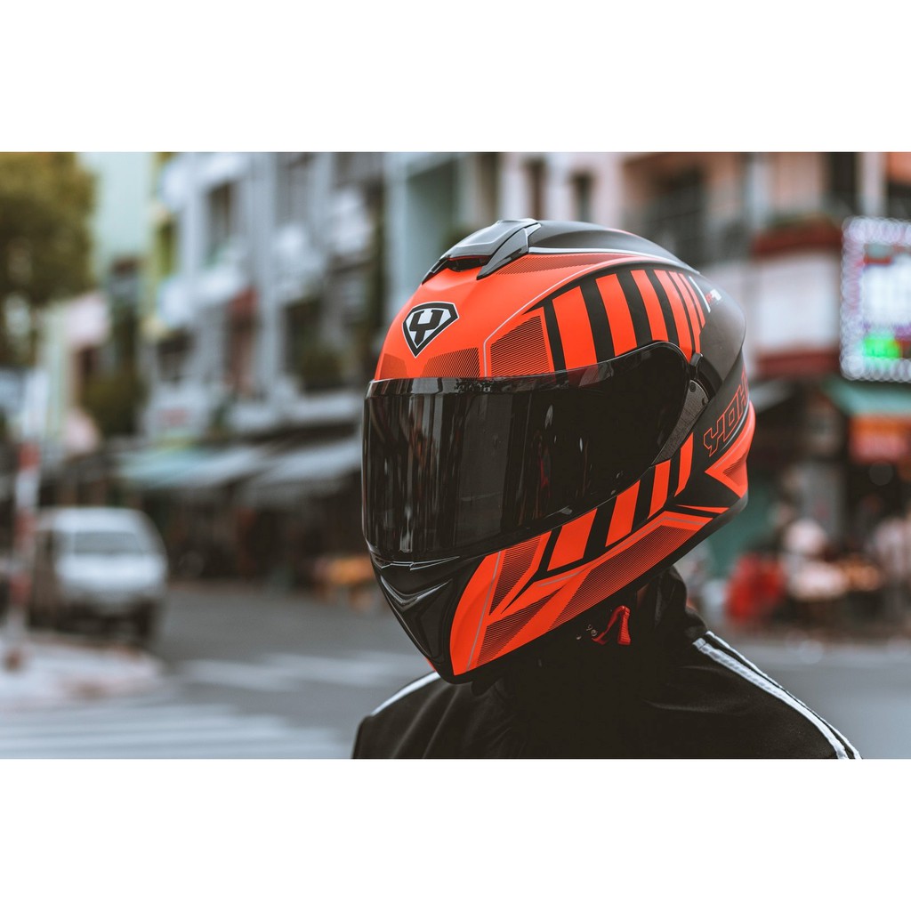 Kính Thay Thế Mũ Bảo Hiểm Fullface YOHE 977 - 978 - 981 (Nhiều Màu)