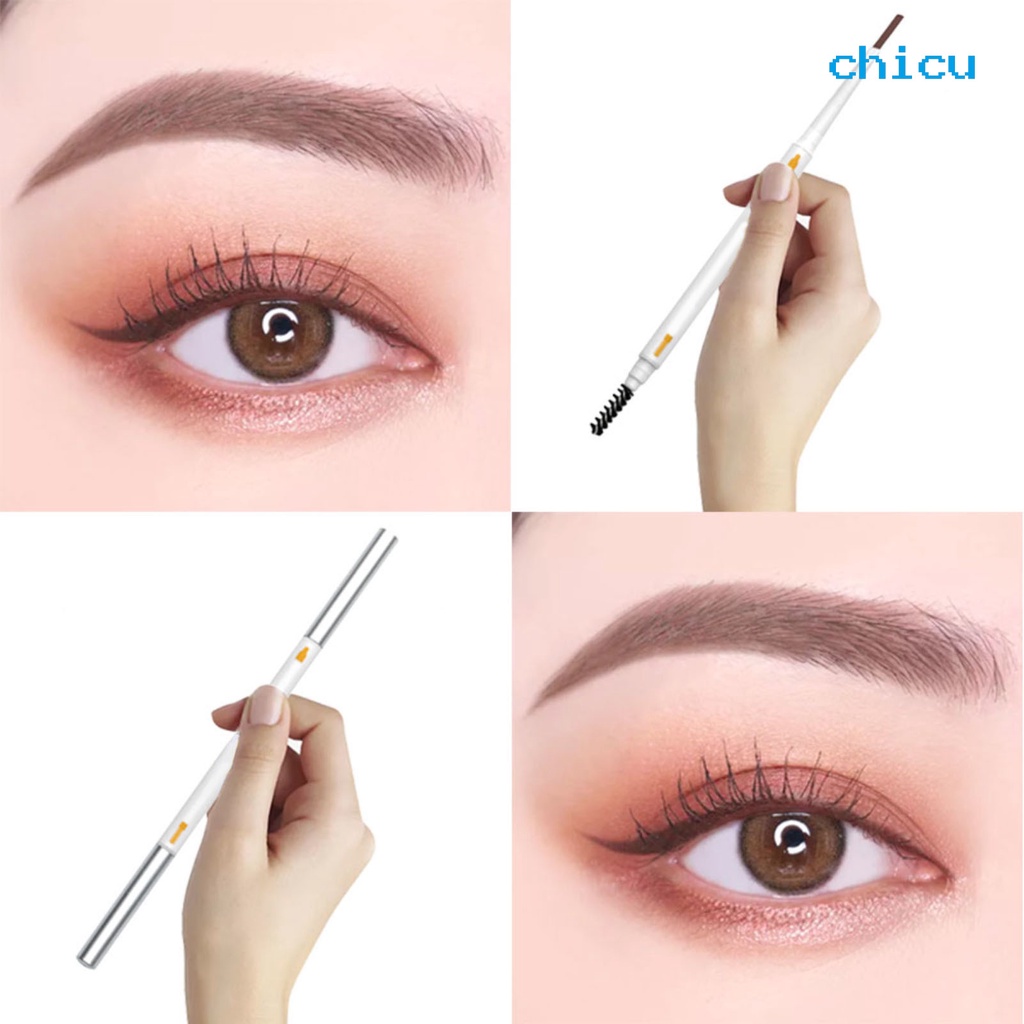 (Hàng Mới Về) Bút Chì Kẻ Lông Mày Hai Đầu Chống Thấm Nước Lâu Trôi