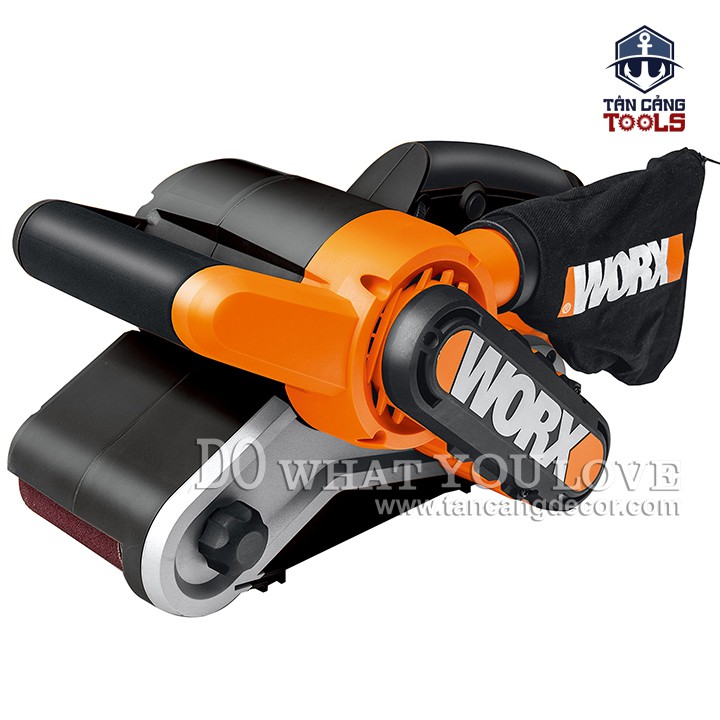 Máy Chà Nhám Băng 6 Cấp 950W Worx WX661.1