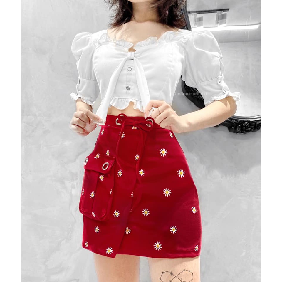 THE FANCE | MINI DAISY SKIRT