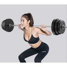 Bộ 2 Bánh Tạ Nhựa 2.5kg ABS Chính Hãng Cao Cấp (Tổng 5kg)