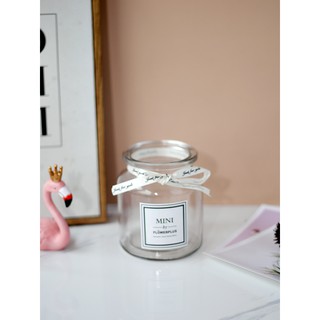Lọ hoa thủy tinh mini trang trí 11cm - Jassi Decor
