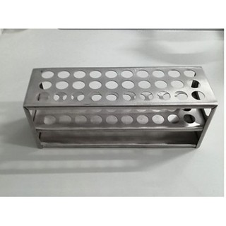 Giá inox đựng ống nghiệm