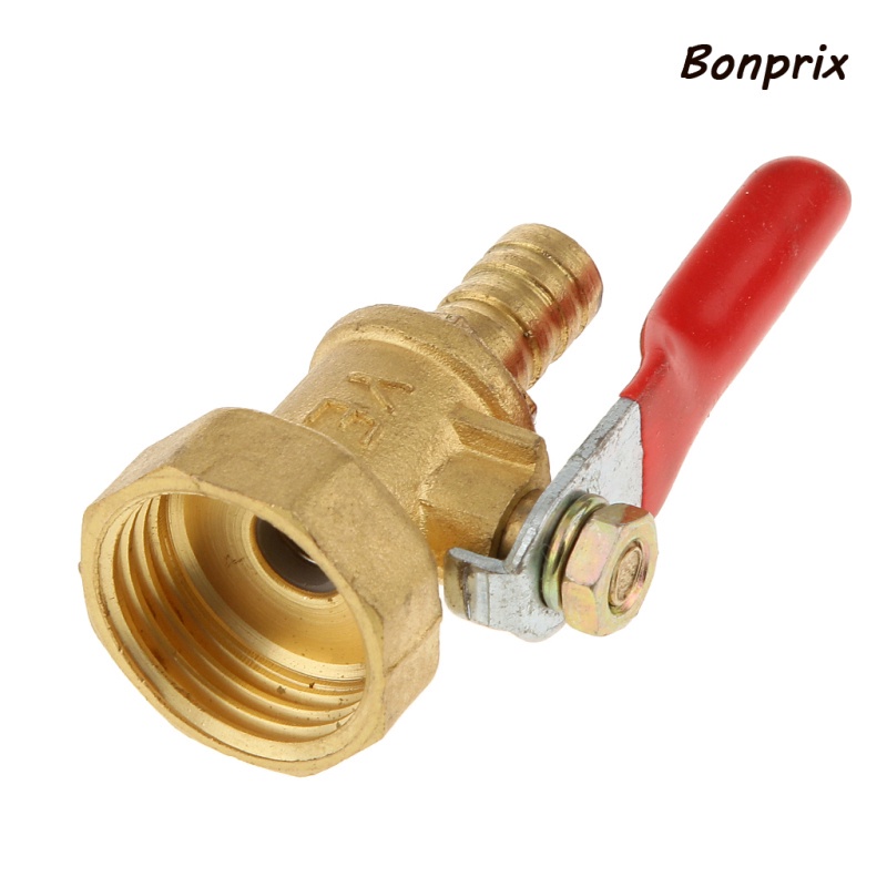 Van Tắt Ống Khí 1 / 4 Đầu Đực Sang Đầu Cái 5 / 16 Có Tay Cầm Màu Xanh Dương