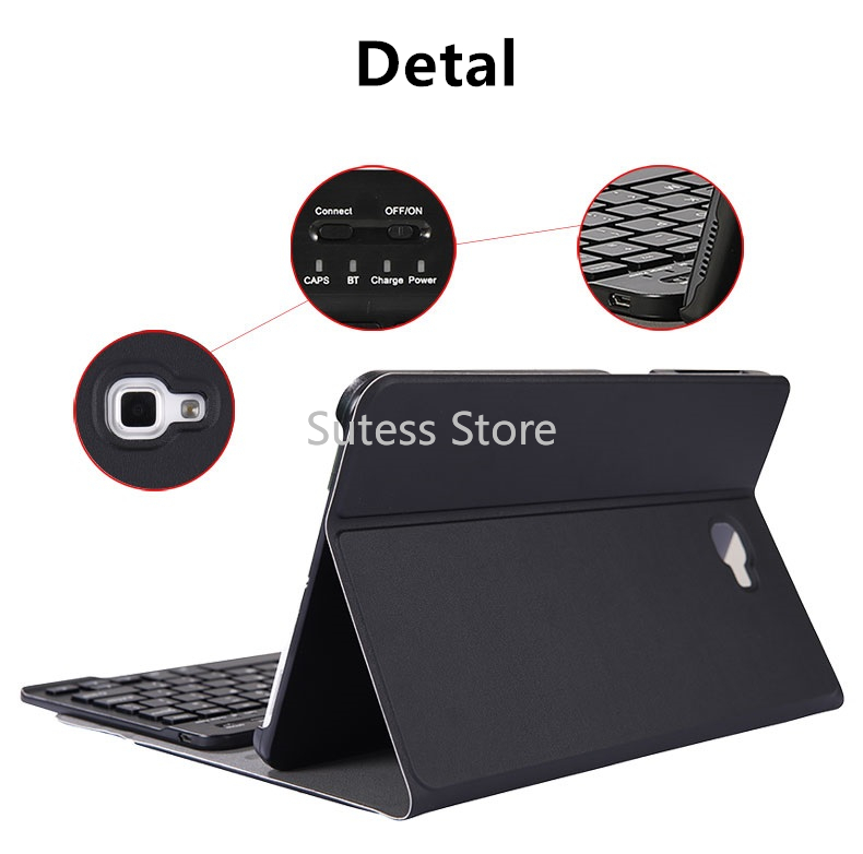 Bao da máy tính bảng kiêm bàn phím bluetooth cho SAMSUNG GALAXY TAB S4 10.5 INCH T835/T830