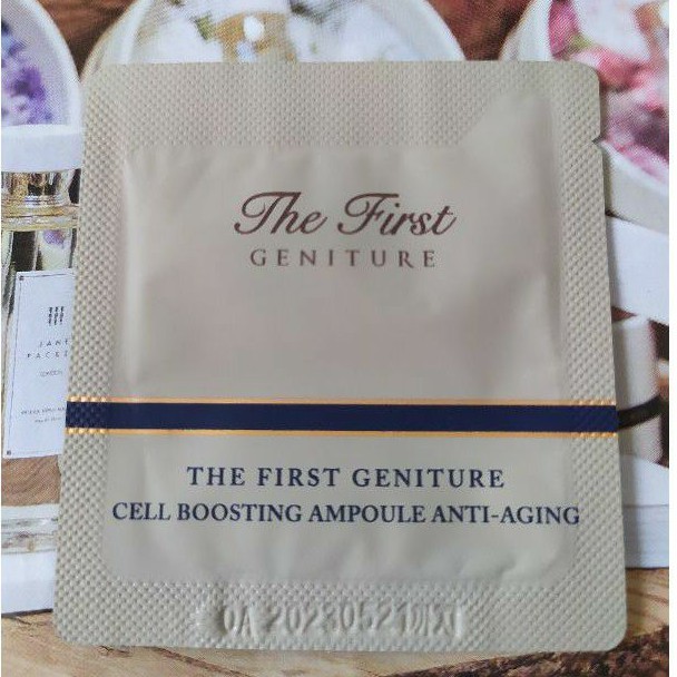 [Mới] Sample huyết thanh tế bào gốc Ohui The first Geniture Cell Boosting Ampoule 1ml