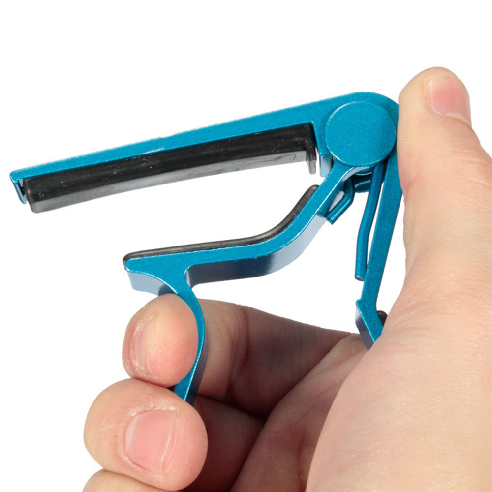 Set 2 Kẹp Tăng Tông Capo Bằng Hợp Kim Nhôm Thay Đổi Màu Sắc Dành Cho Đàn Guitar