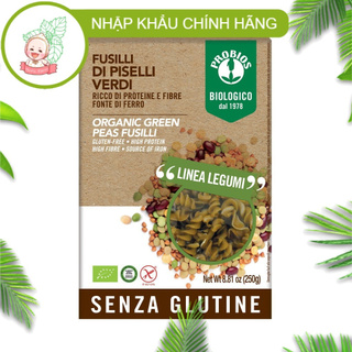 Nui xoắn đậu hà lan hữu cơ 250g ProBios