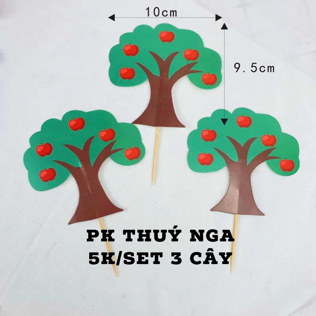 5 set cắm 3 cây táo đỏ-Q1386