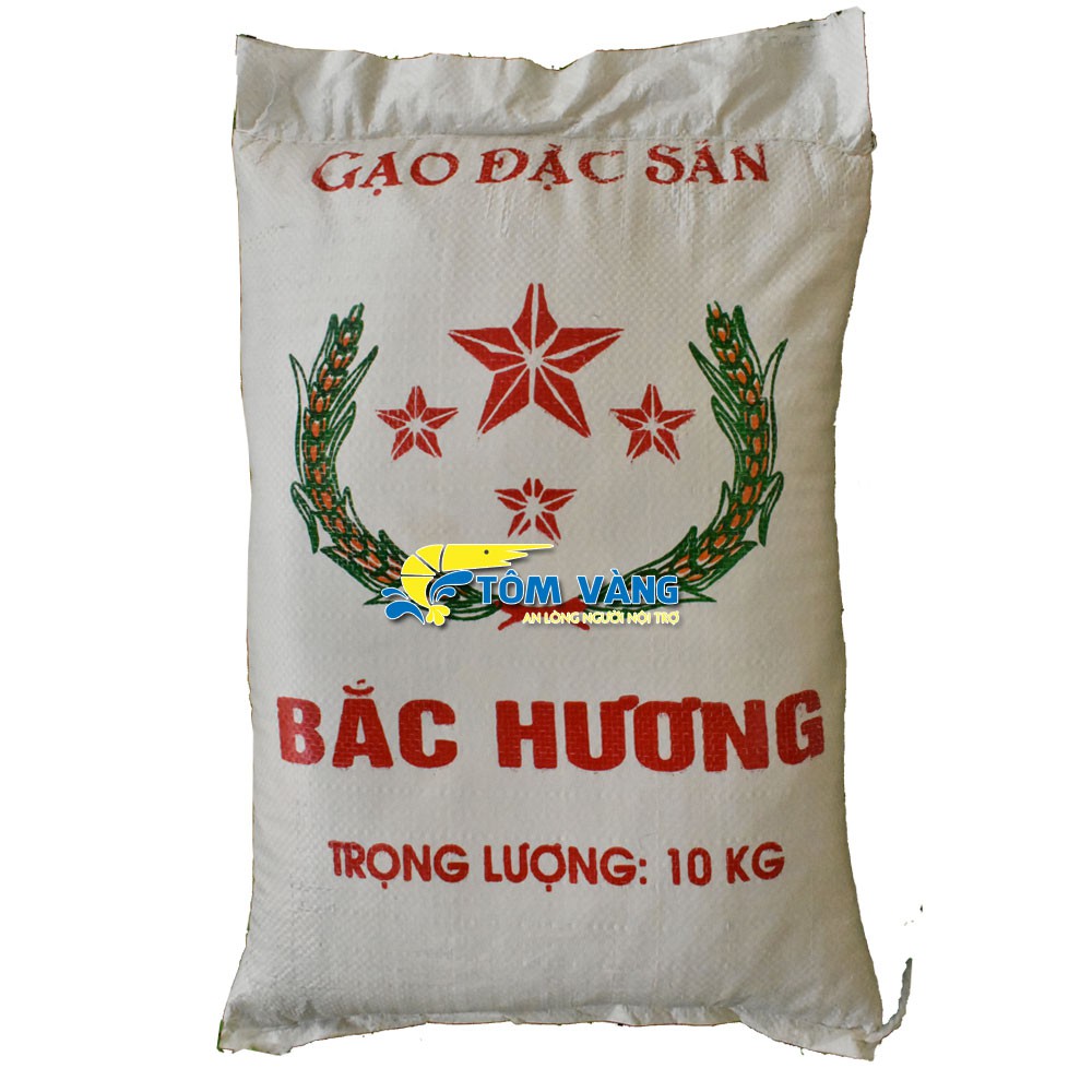 Gạo Bắc Hương (Bao 10kg) - Tôm Vàng