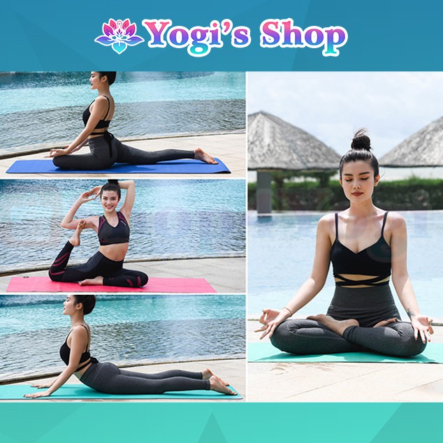 Thảm Yoga Du Lịch Gấp Gọn (Tặng Kèm Túi), Cao Su Chống Trượt, Mỏng 1mm | Zera Great Trip