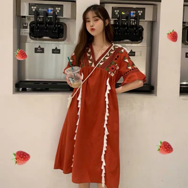 Đầm boho 01