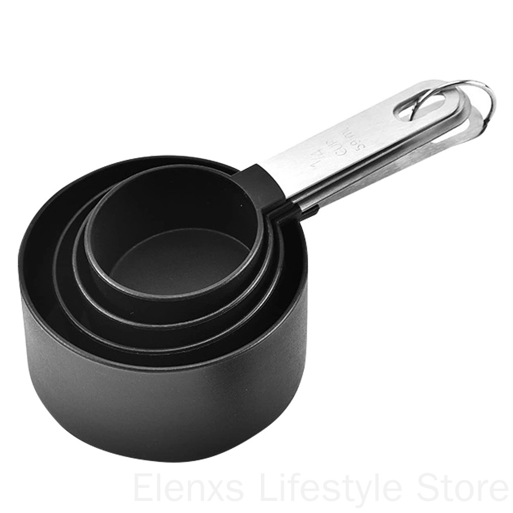 Bộ 8 Muỗng Đo Lường Bằng Thép Không Gỉ