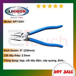 Kìm điện 9" cao cấp licota - apt-5201
