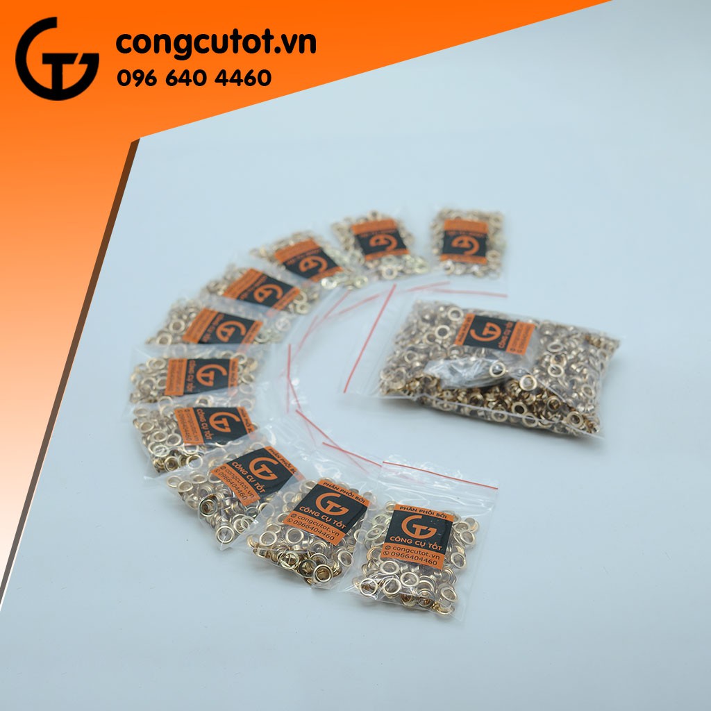 KHOEN ORE 5MM BẰNG ĐỒNG MẠ VÀNG TÚI 100