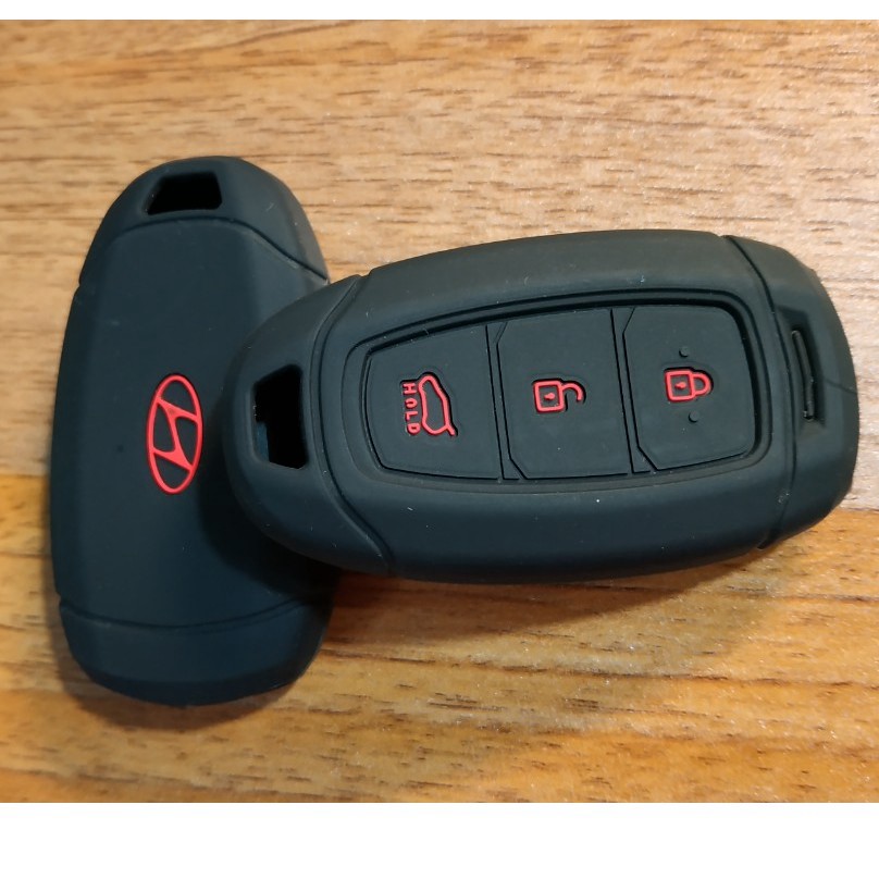 vỏ bọc chìa khóa xe hyundai accent đời 2018_2020 silicon bảo vệ chìa