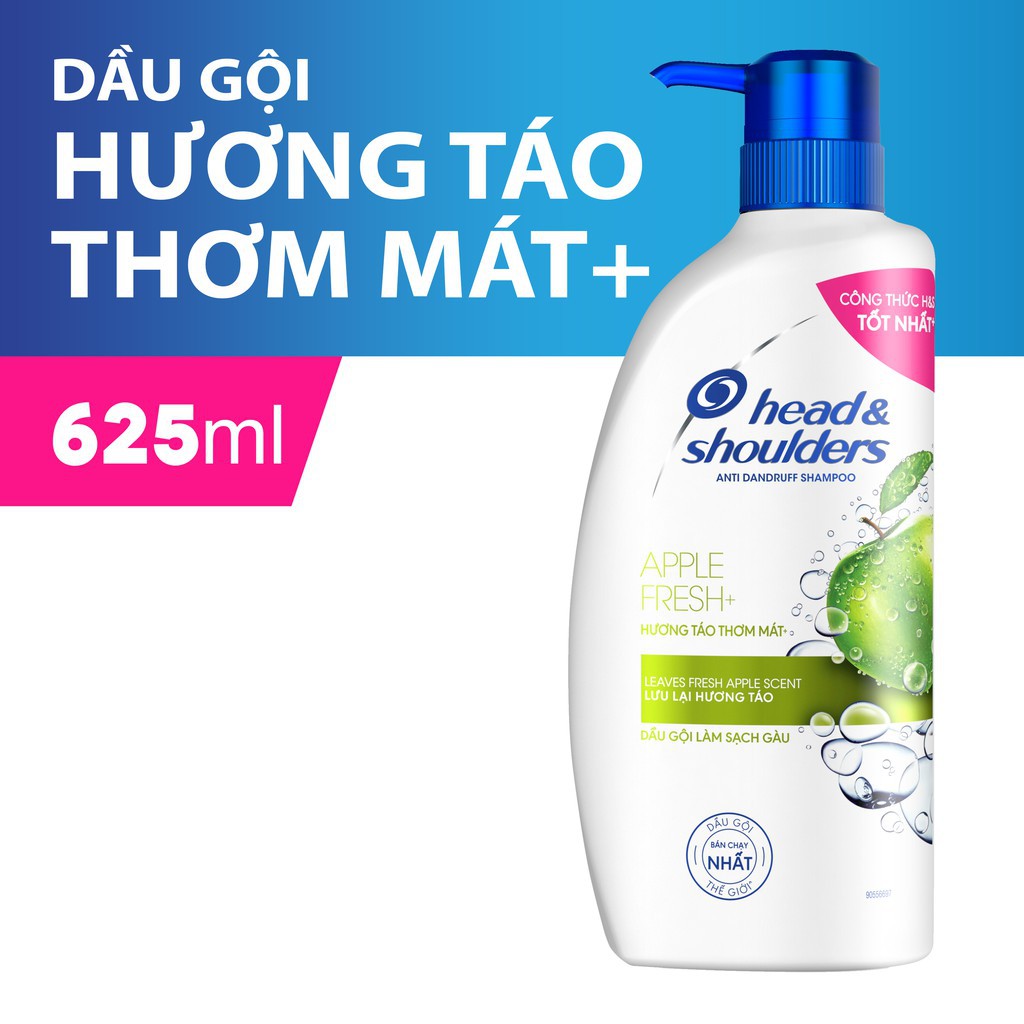 Dầu Gội Head & Shoulders  Hương Táo Thơm Mát Apple Fresh 625ml