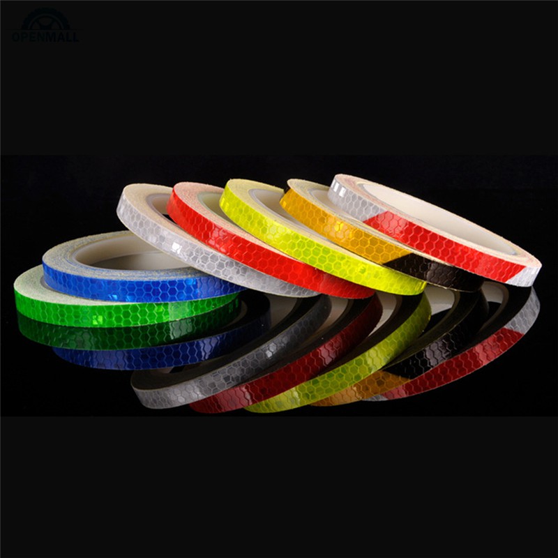 Dây sticker trang trí cho vành bánh xe đạp xe tải xe máy 1cmx800cm
