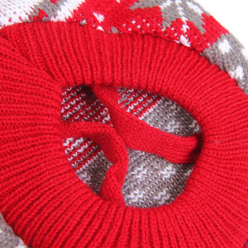 Áo Len Cổ Lọ Giữ Ấm Mùa Đông Cho Thú Cưng