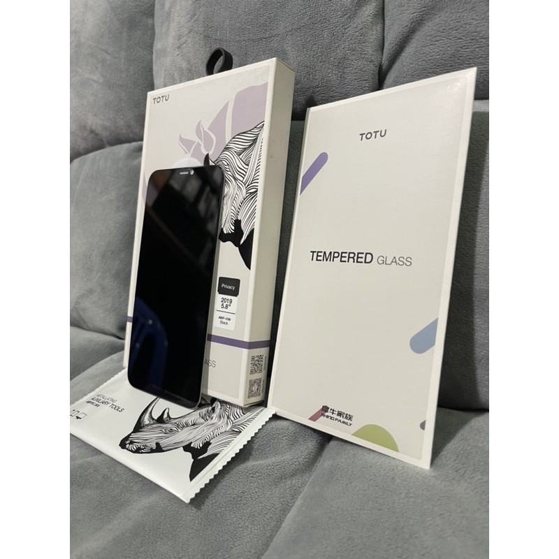 Kính cường lực Totu cho Iphone 11 Pro/ iPhone X 5.8 inh chống nhìn trộm Full màn hình chính hãng