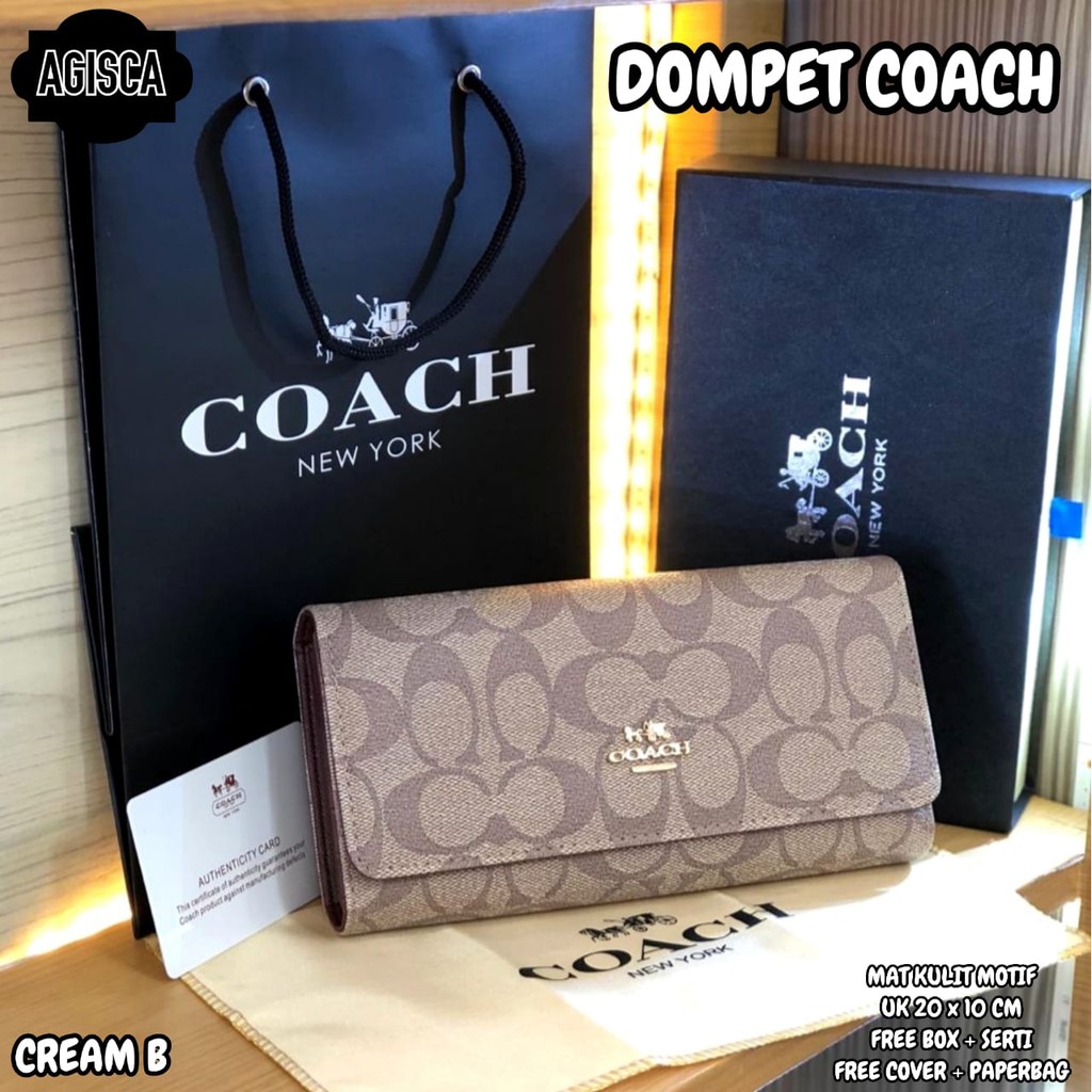 Ví Cầm Tay Coach By Agisca