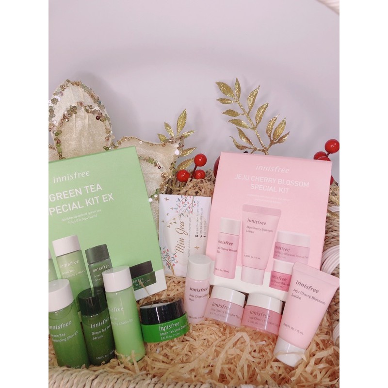 🌿Sét Dưỡng Da Trà Xanh INNISFREE Mini🌿🌿( Mẫu mới ) + dưỡng trắng, cấp ẩm, giảm dầu nhờn | BigBuy360 - bigbuy360.vn