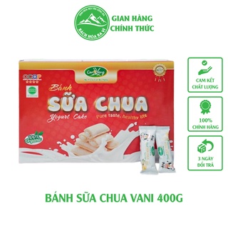 Bánh Sữa Chua Giòn Con Bò Vàng Ba Vì 400g - Tặng Kèm Túi Xách