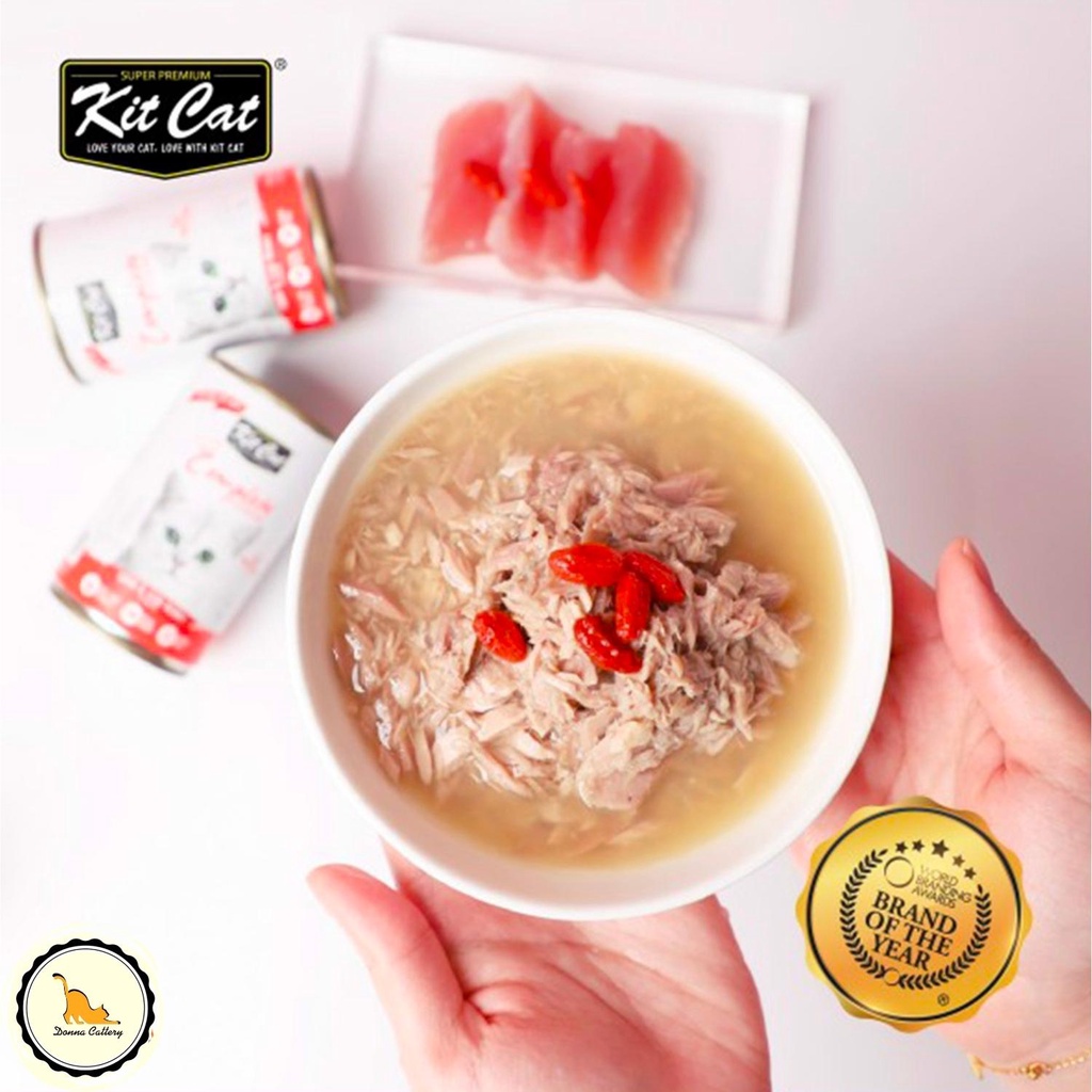[SIÊU CAO CẤP] KITCAT COMPLETE CUISINE KIT CAT - PATE CÁ NGỪ VÀ THỊT GÀ CHO MÈO NƯỚC SỐT 150g