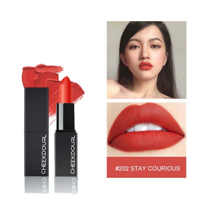 [Hàng mới về] Son lì mềm mịn kháng nước dưỡng ẩm lâu trôi