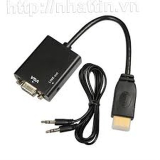 Cáp chuyển đổi vga ra hdmi có âm thanh