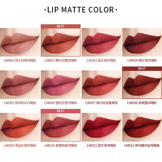 SON KEM LÌ EGLIPS LIVELY LIP MATTE | BigBuy360 - bigbuy360.vn