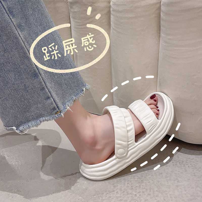DÉP SANDAL NỮ BÁNH MÌ ĐẾ CAO 4CM, ĐI HỌC SIÊU KUTE. 2022