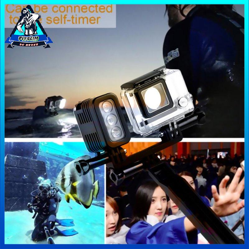 [Fitslim] 30 Meters Underwater Waterproof Diving LED for Gopro LED Light Spot Lamp
