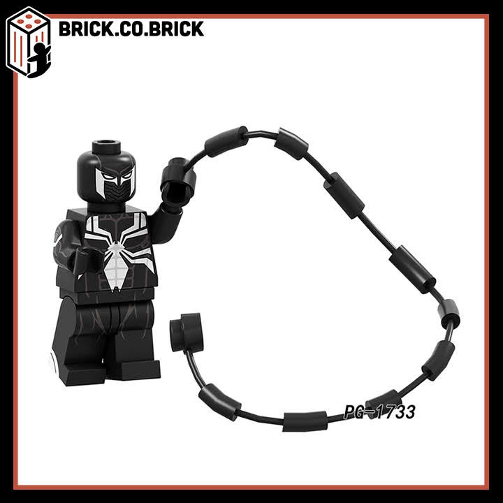 Đồ Chơi Siêu Anh Hùng Mô Hình Lắp Ráp Minifigure Space Knight Venom Punk Hulk Spider Man Shazam PG8198