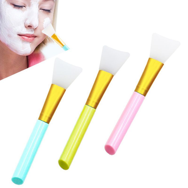 Dụng cụ đắp mặt nạ, que nhựa trộn và đắp mặt nạ, thìa nhựa trộn mask, xẻng tim trộn mặt nạ, cọ đắp mặt nạ