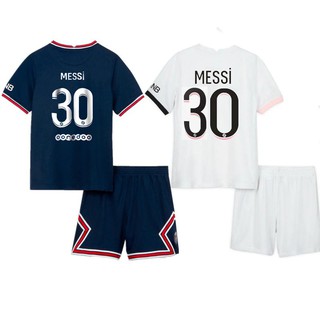 🇻🇳COD🇻🇳Áo thun số Messi 30 PSG đội tuyển Paris Saint-Germain 2021/22 cho trẻ em