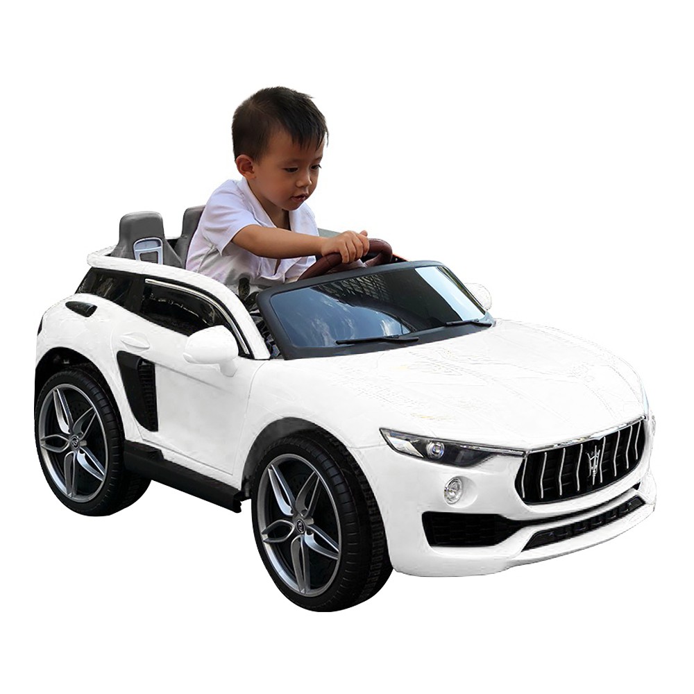 Ô tô xe điện trẻ em BABY-KID KUPAI-2021 2 chỗ, với 04 động cơ công suất lớn, ắc qui 12v/7ah cho bé - Bảo hành 06 tháng