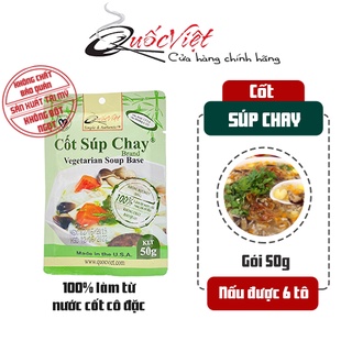 Gia Vị Nấu Súp Chay Cốt Quốc Việt 50g - Nhập Khẩu USA