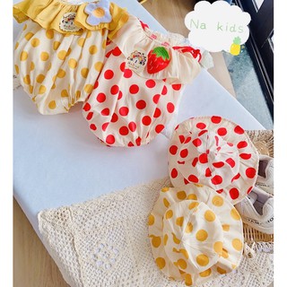 Set đồ bé gái cực xinh tặng kèm mũ 6-16kg