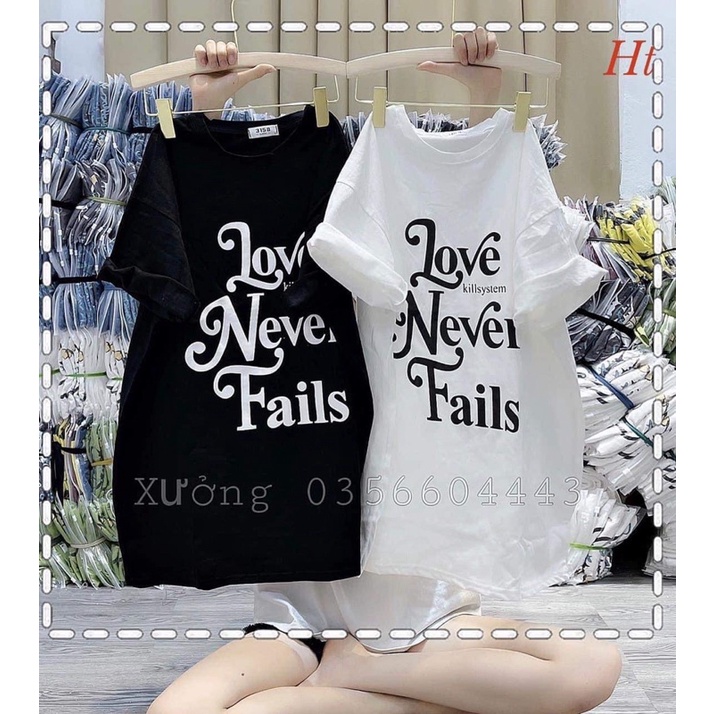 Áo phông Love never H2A577