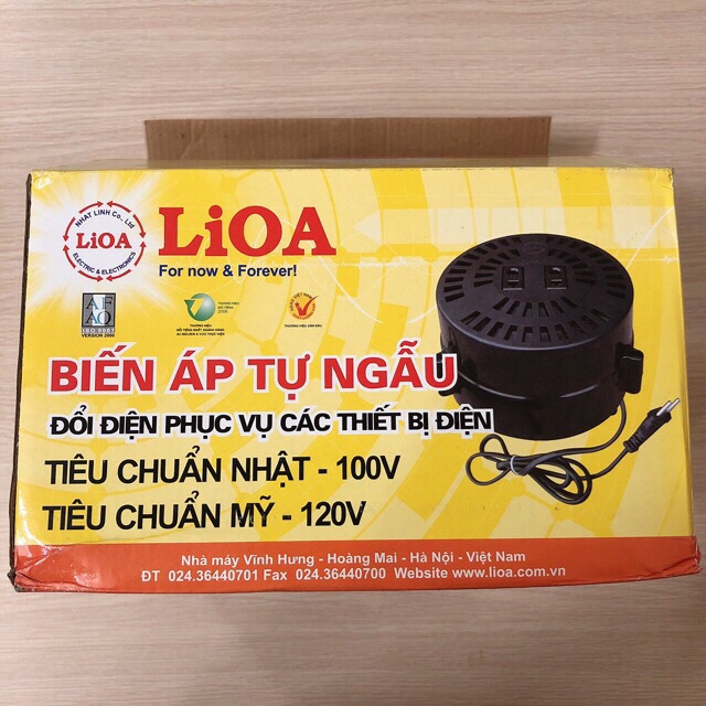 Biến áp đổi nguồn LIOA 2000KVA đổi 220V sang 110V