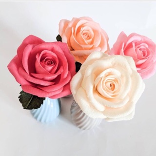 Hoa giấy handmade- Hồng (đặt >=5 bông)