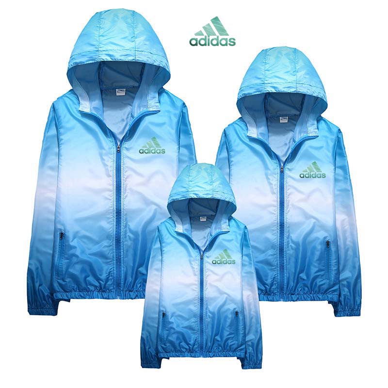 Áo khoác thể thao adidas chống tia uv chống nắng và tia uv cho nam và nữ/trẻ em